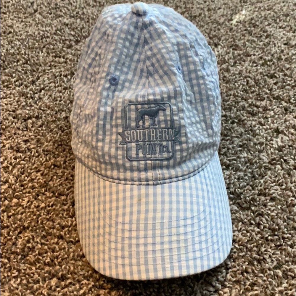 Southern point hat. Small stain